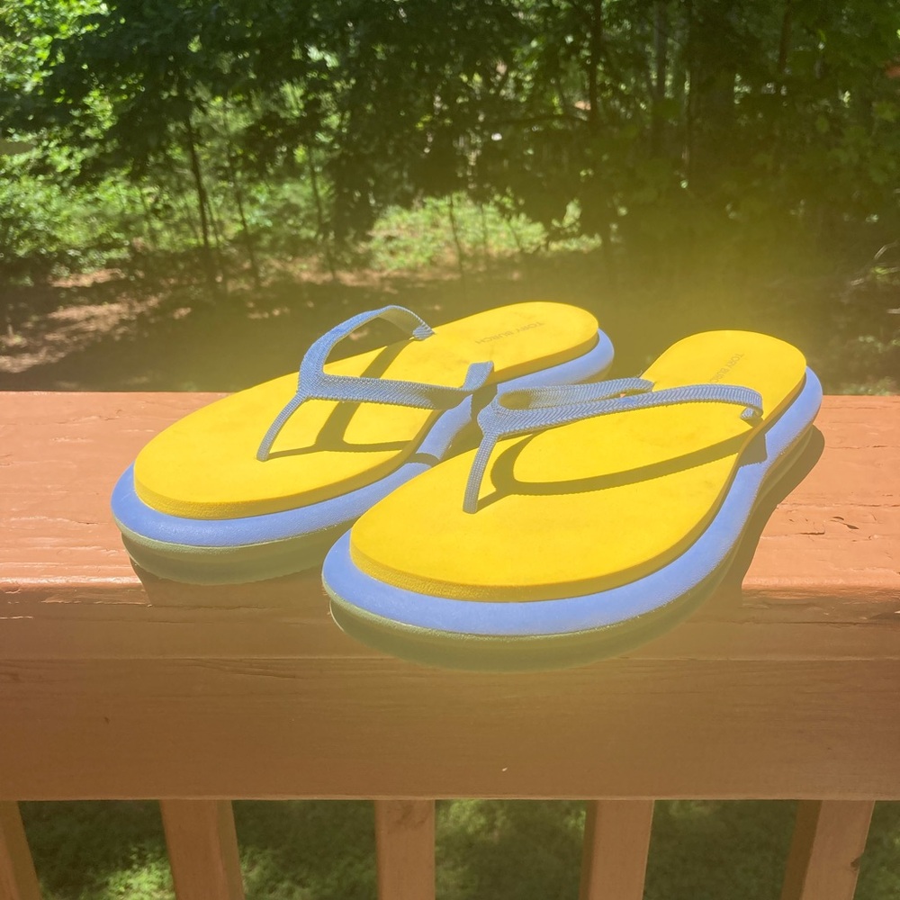 Tory Burch platform flip flops - Picture 2 of 11